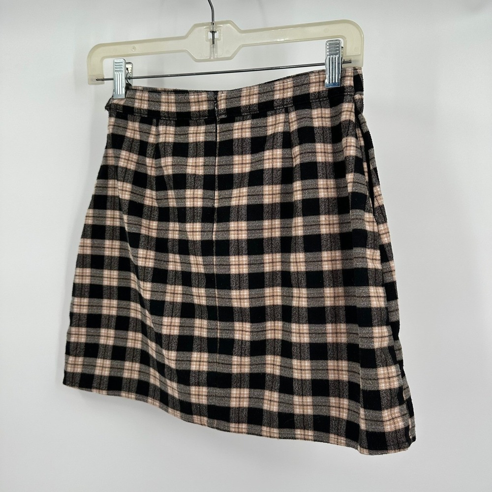 Hollister Womens Y2K Preppy Plaid Schoolgirl Mini Skirt Size XL Coquette Indie